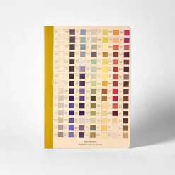 Roomytown Stationery-A5 Single Notebook - Werner's Nomenclature of Colours