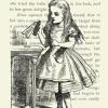 Madame Treacle Greeting Cards-Alice in Wonderland-Book Greetings Card