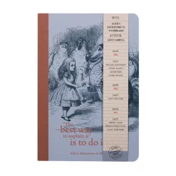 Half Moon Bay Stationery-Alice's Adventures in Wonderland A5 Notebook