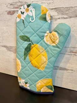 Samuel Lamont Oven Gloves/Mitts-Amalfi Lemons Gauntlet