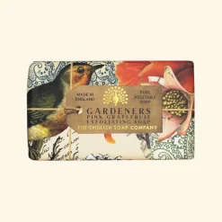 English Soap Company Soaps & Lotions-Anniversary Gardeners Pink Grapefruit Exfoliating Soap