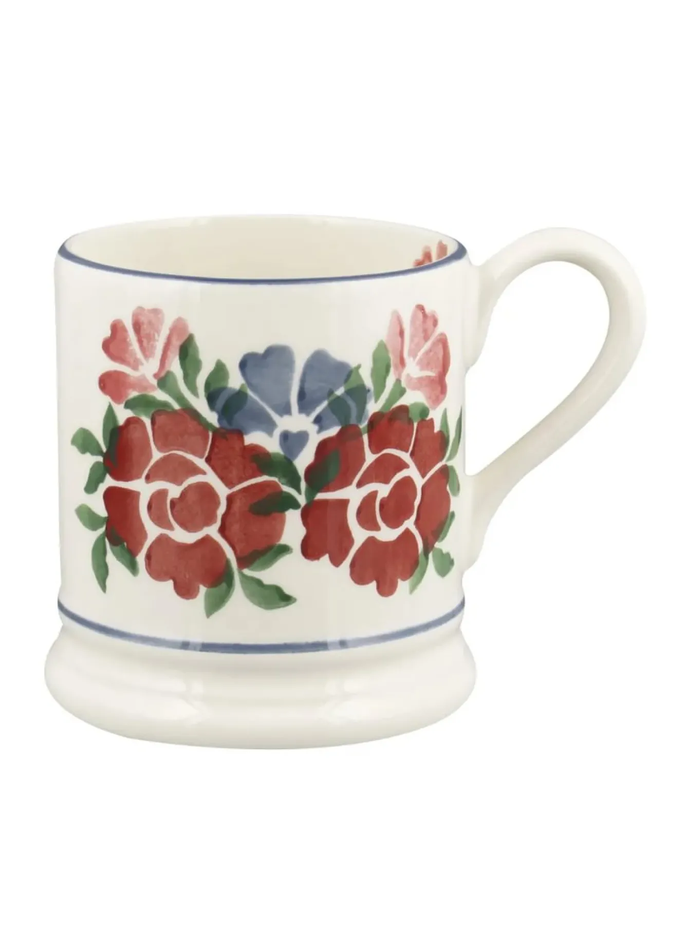 Emma Bridgewater Flowers & Garden-Antique Roses 1/2 Pint Mug