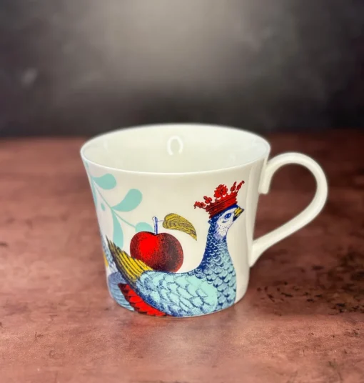 Repeat Repeat Animals|Animals-Arcadia Pheasant Bone China Mug