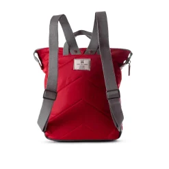 Ori London Bags-Bantry B Cranberry Recycled Nylon Backpack - Medium