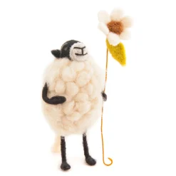 Sew Heart Felt Children-Barbara Sheep with Flower