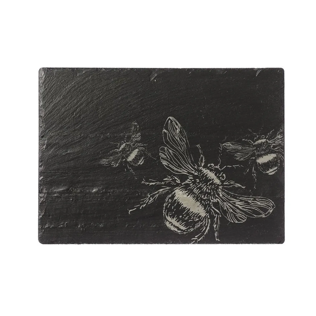 Selbrae Tea|Serving Plates & Boards-Bee Slate Cheese Board