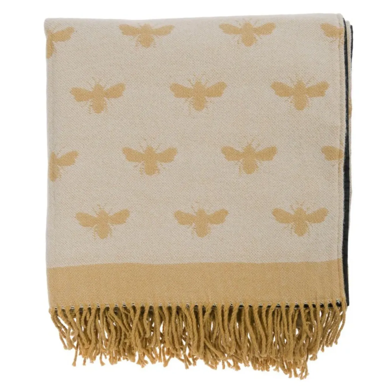Sophie Allport Picnic-Bees Knitted Picnic Blanket