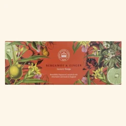 English Soap Company Soaps & Lotions-Bergamot & Ginger Triple Soap Gift Box