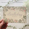 Becky Amelia Greeting Cards-Birthday Wishes Meadow Greeting Card
