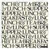 Emma Bridgewater Picnic|Napkins-Black Toast  Napkins