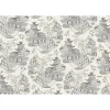 Burleigh Placemats-Black Willow Pad of 18 Paper Placemats