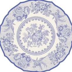 Burleigh Placemats-Blue Asiatic Pheasants 12 Paper Placemats