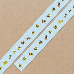 Emma Ball Stationery|Crafts-Blue Bees 15mm Washi Tape