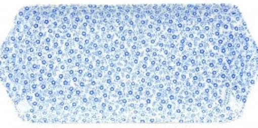 Burleigh Serving Plates & Boards|Plates-Blue Felicity Sandwich Tray