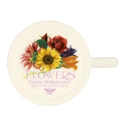 Emma Bridgewater Flowers & Garden-Blue Iris 1/2 Pint Mug