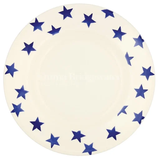 Emma Bridgewater Plates-Blue Star 10 1/2 Plate