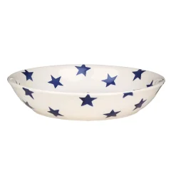 Emma Bridgewater Bowls & Dishes-Blue Star  Medium Pasta Bowl