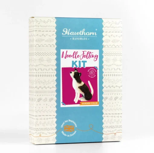 Hawthorn Handmade Crafts-Border Collie Needle Felting Kit