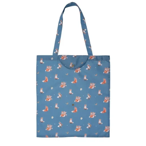 Wrendale Designs Bags-'Born To Be Wild' Foldable Lightweight Shopping Bag
