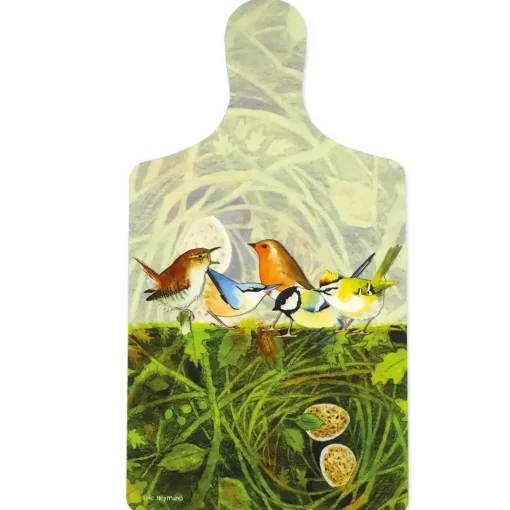 Emma Ball Kitchenware|Chopping Boards-British Birds Large Chopping Board