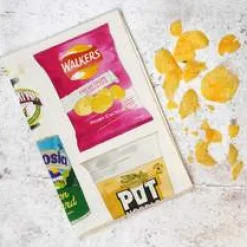 Corinne Alexander Father's Day|Tea-British Store Cupboard Tea Towel by