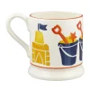 Emma Bridgewater Great Britain-Bucket & Spade 1/2 Pint Mug