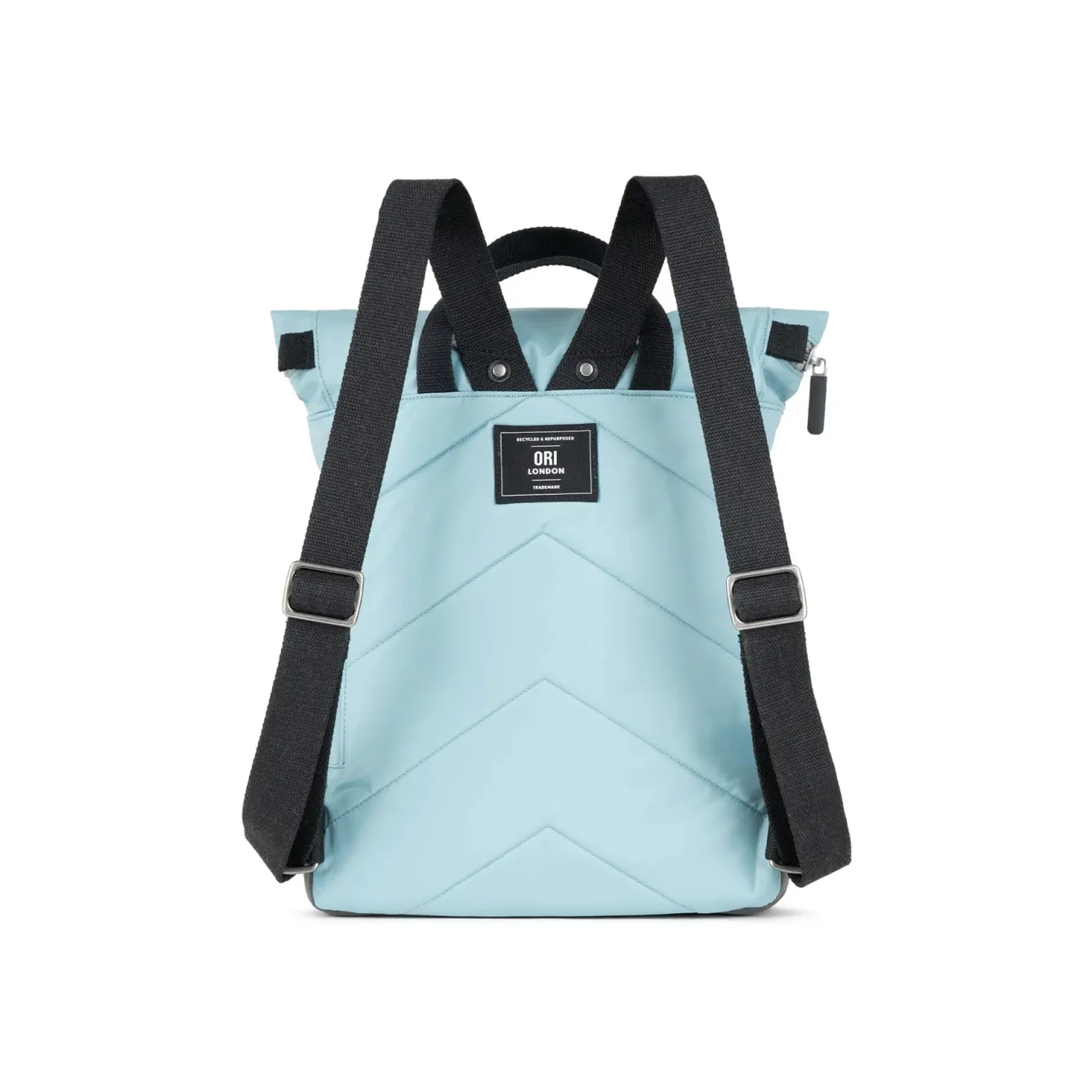 Ori London Bags-Canfield B Black Label Spearmint Recycled Nylon Backpack - Medium