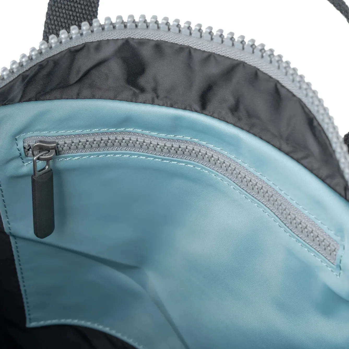 Ori London Bags-Canfield B Black Label Spearmint Recycled Nylon Backpack - Medium