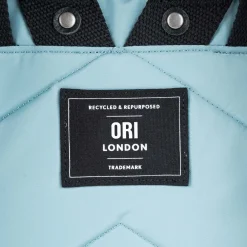 Ori London Bags-Canfield B Black Label Spearmint Recycled Nylon Backpack - Medium