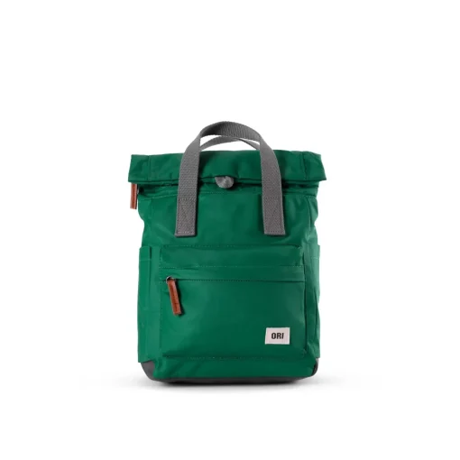 Ori London Bags-Canfield B Emerald Recycled Nylon Backpack - Small