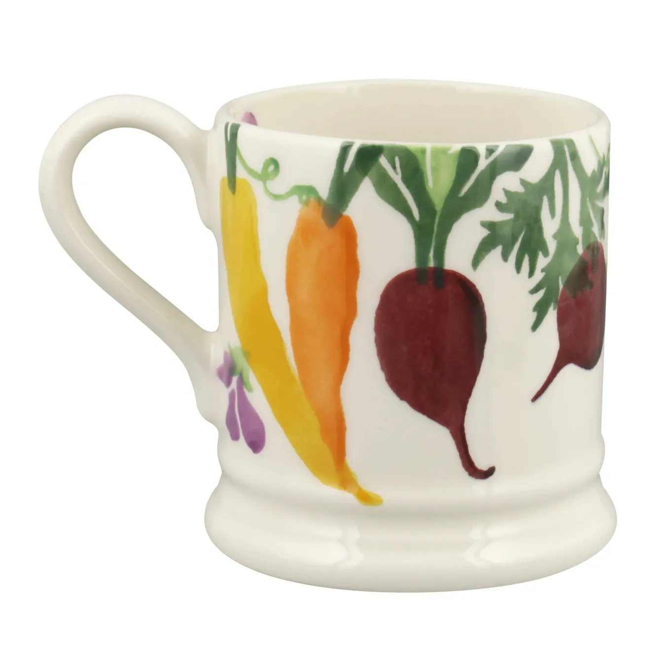 Emma Bridgewater Flowers & Garden-Carrots and Beets 1/2 Pint Mug