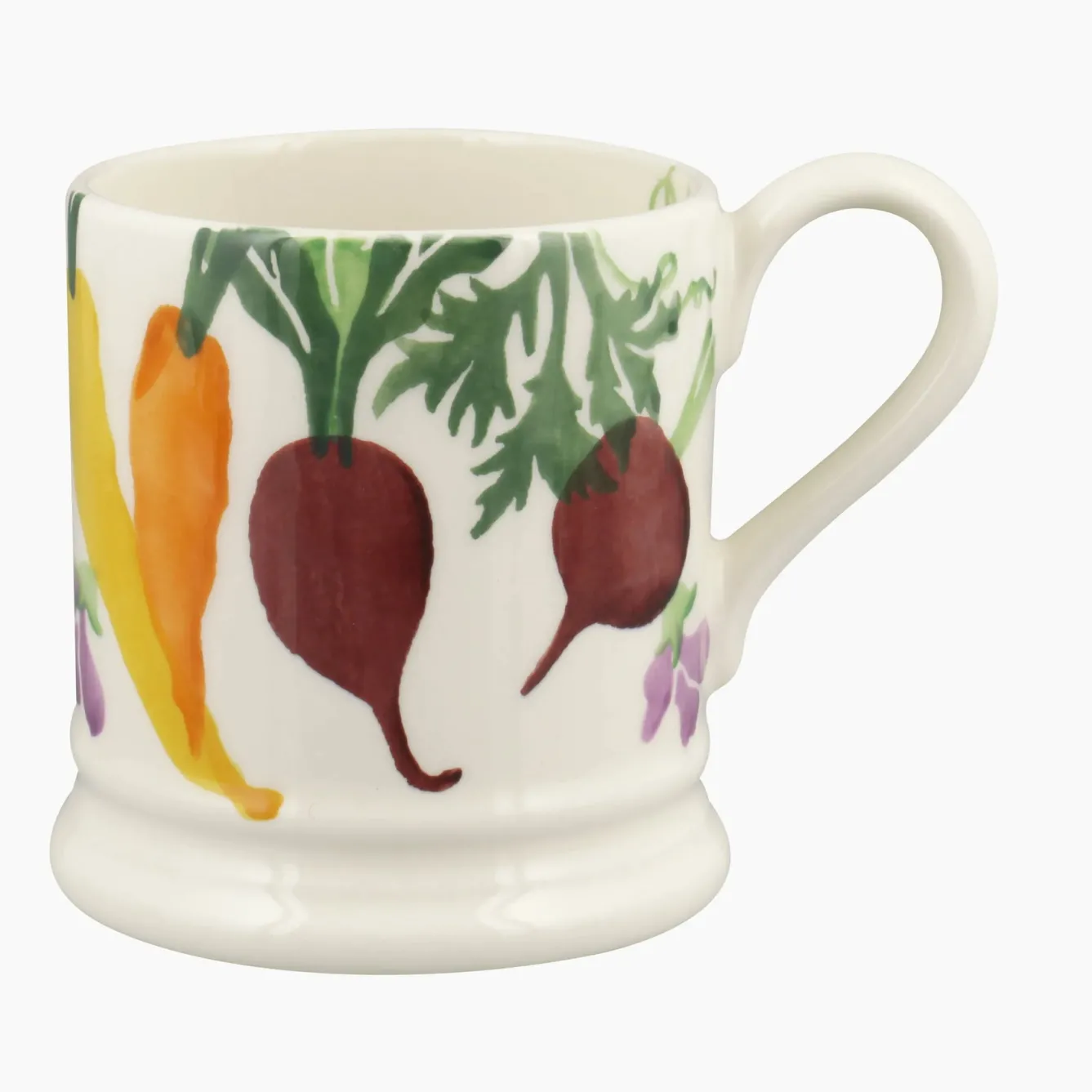Emma Bridgewater Flowers & Garden-Carrots and Beets 1/2 Pint Mug
