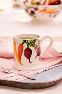 Emma Bridgewater Flowers & Garden-Carrots and Beets 1/2 Pint Mug