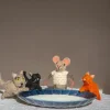 Sew Heart Felt Children-Cat Lady Mouse with a Ginger Cat