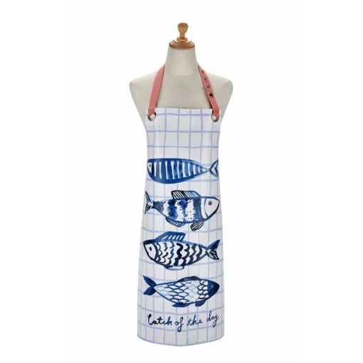Ulster Weavers Aprons-Catch of the Day Oil Cloth Apron