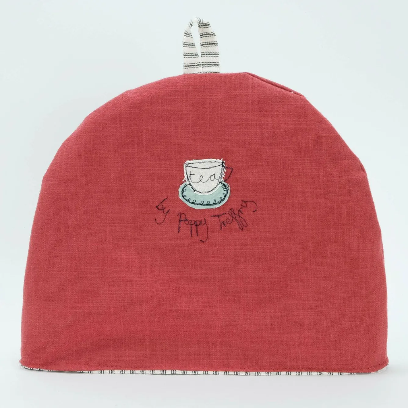 Poppy Treffry Tea|Tea Cosies-Christmas Robin Tea Cosy