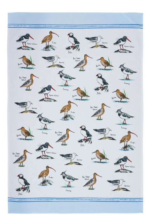 Ulster Weavers Tea|Tea Towels-Coastal Birds Cotton Tea Towel