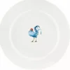 Jane Abbott Designs Tea|Plates-Cockerel 8 inch Bone China Plate