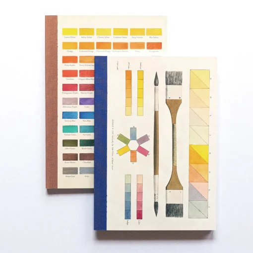 Roomytown Stationery-Colour Studies Set of 2 Notebooks