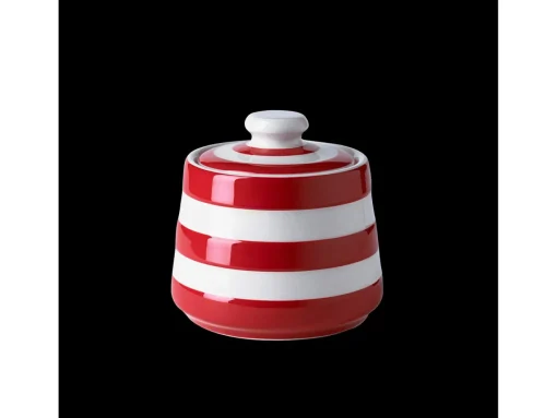 Cornishware Jam Pots-Covered Sugar Pot