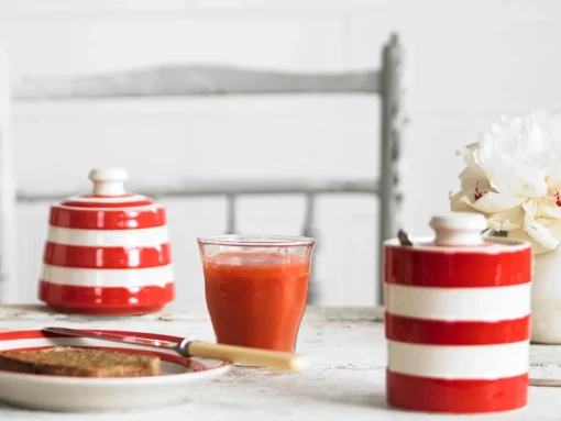 Cornishware Jam Pots-Honey/Marmalade Pot