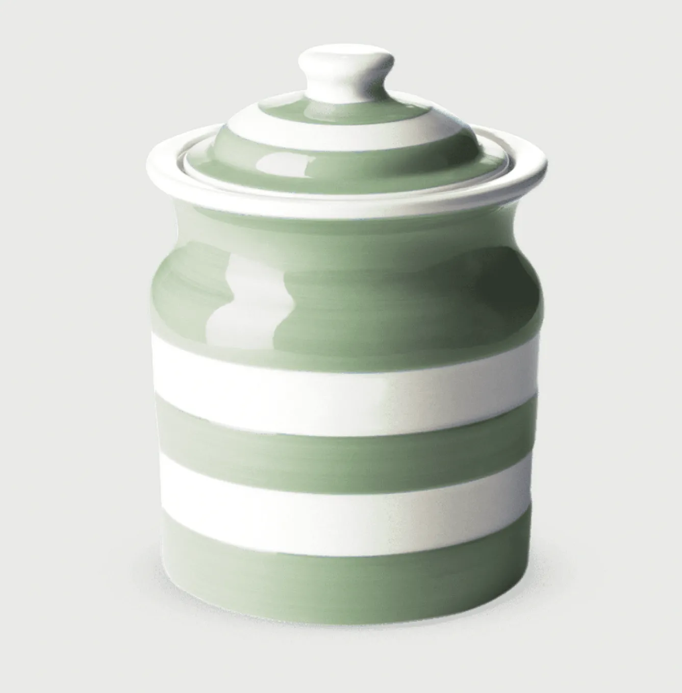 Cornishware Storage|Storage Jars-Willow Green Storage Jar 84cl