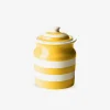 Cornishware Storage|Storage Jars-Yellow Storage Jar 84cl
