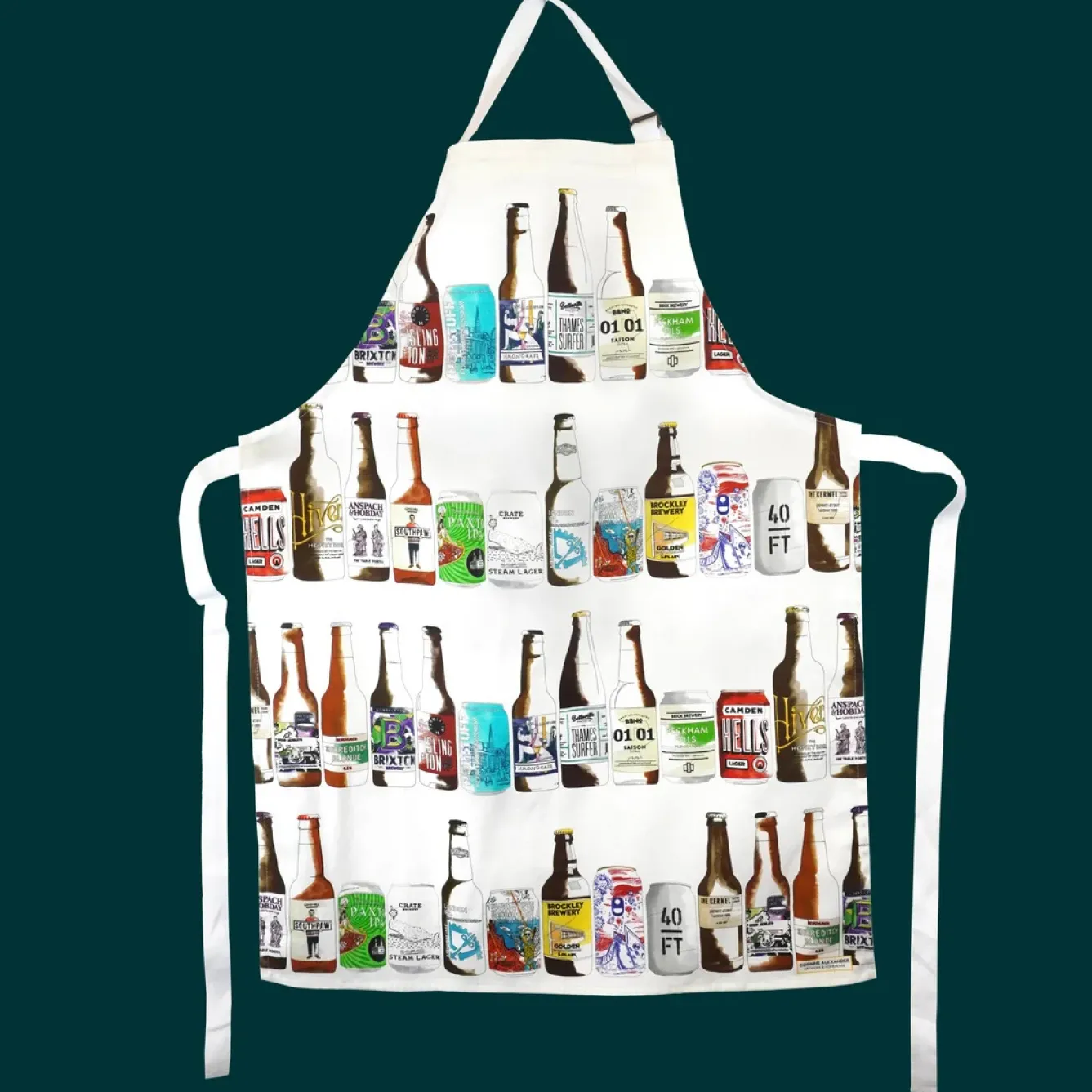 Corinne Alexander Father's Day|Aprons-Craft Beer Apron by