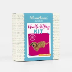 Hawthorn Handmade Crafts|Children-Dachshund Mini Felting Kit
