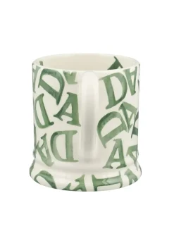 Emma Bridgewater Father's Day-D.A.D. Green 1/2 Pint Mug