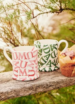 Emma Bridgewater Father's Day-D.A.D. Green 1/2 Pint Mug