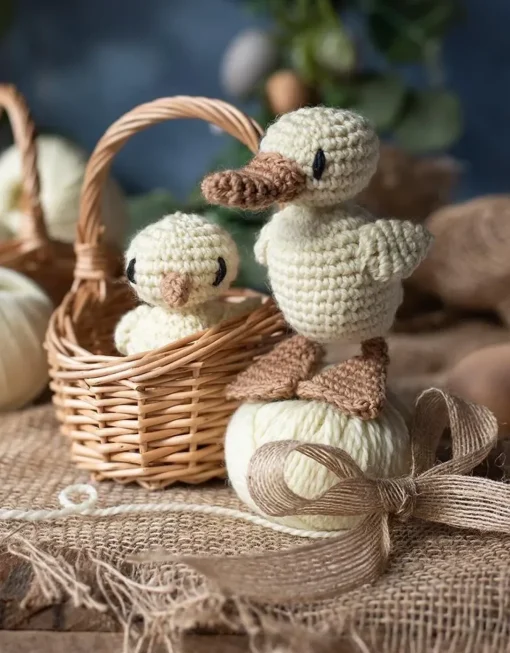 Toft Crafts Crafts-Duckling and Chick Crochet Kit