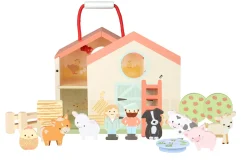 Orange Tree Toys Children-Farmyard Play Set