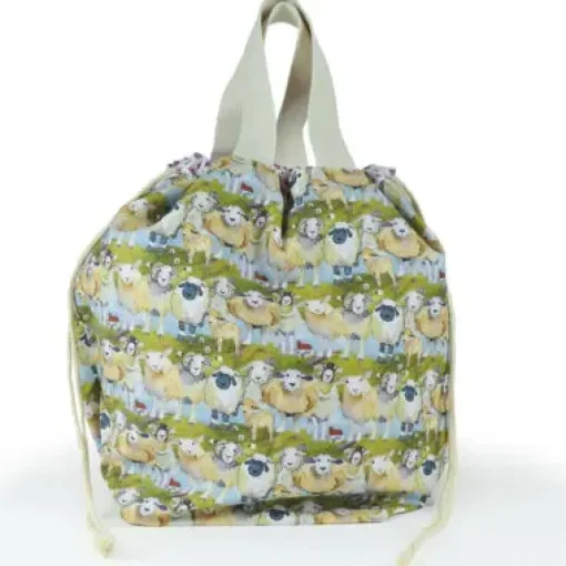 Emma Ball Crafts|Bags-Felted Sheep Large Bucket Bag